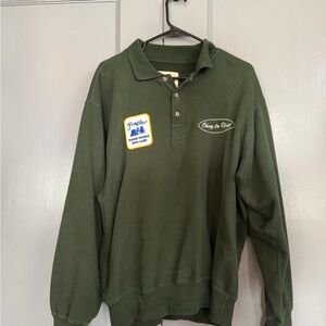 Okay to Rest Collared Sweatshirt